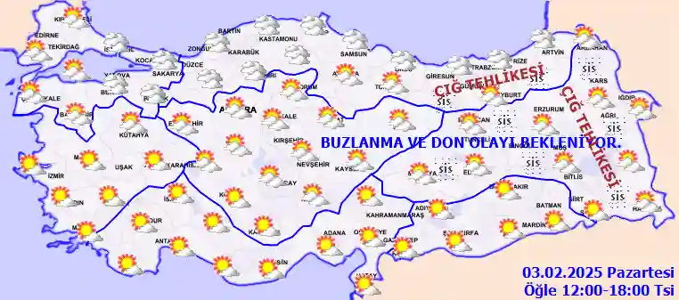 Hava durumu 4 Şubat 2025 Salı günü hava nasıl olacak?