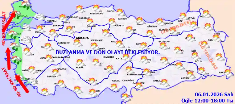 Hava durumu 7 Ocak 2026 Çarşamba günü hava nasıl olacak?