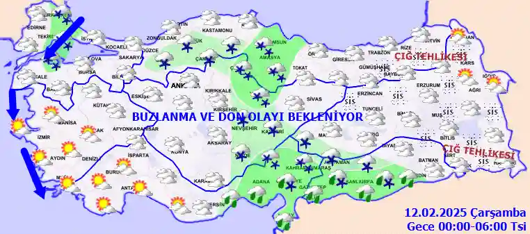 Cümə axşamı gecəsi hava