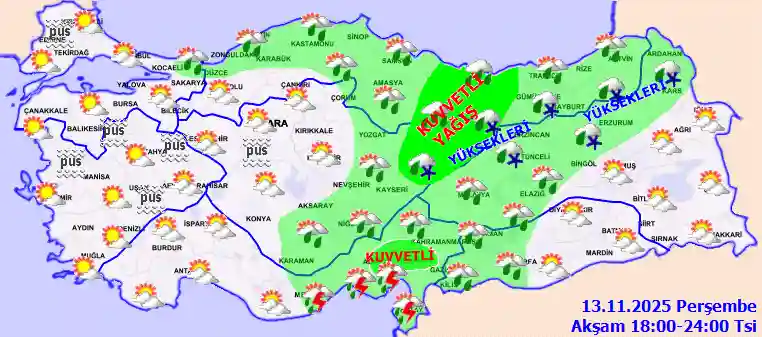 Вечерний прогноз погоды в субботу