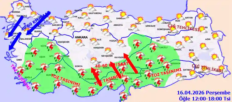 Hava durumu 17 Nisan 2026 Cuma günü hava nasıl olacak?