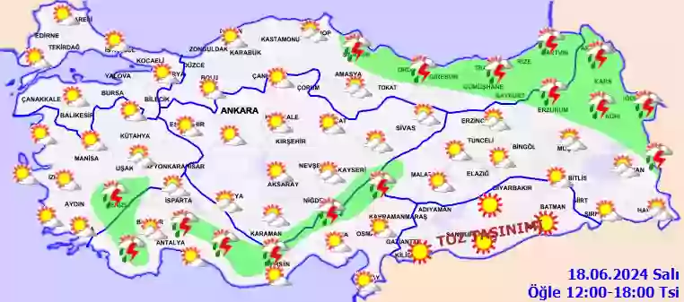 Hava durumu 19 Haziran 2024 Çarşamba günü hava nasıl olacak?