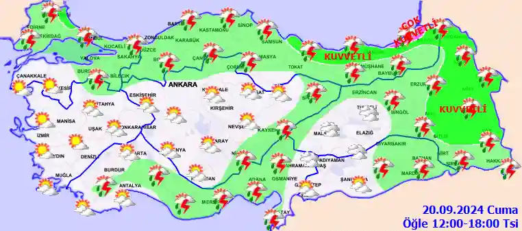 Hava durumu 21 Eylül 2024 Cumartesi günü hava nasıl olacak?