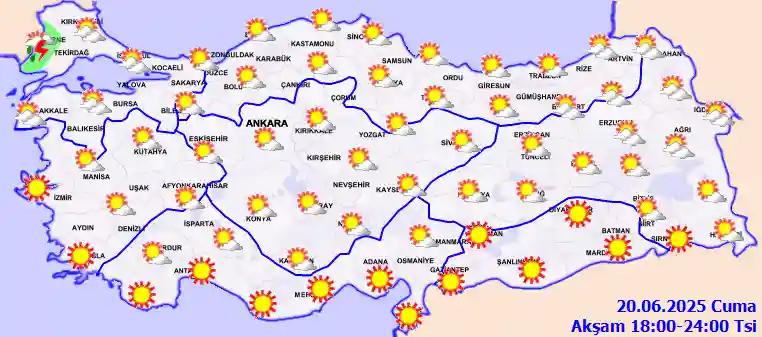 Bazar günü axşam hava proqnozu