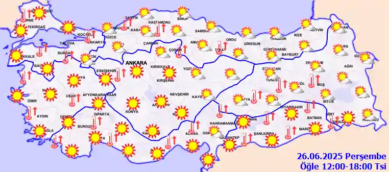 Hava durumu 27 Haziran 2025 Cuma günü hava nasıl olacak?